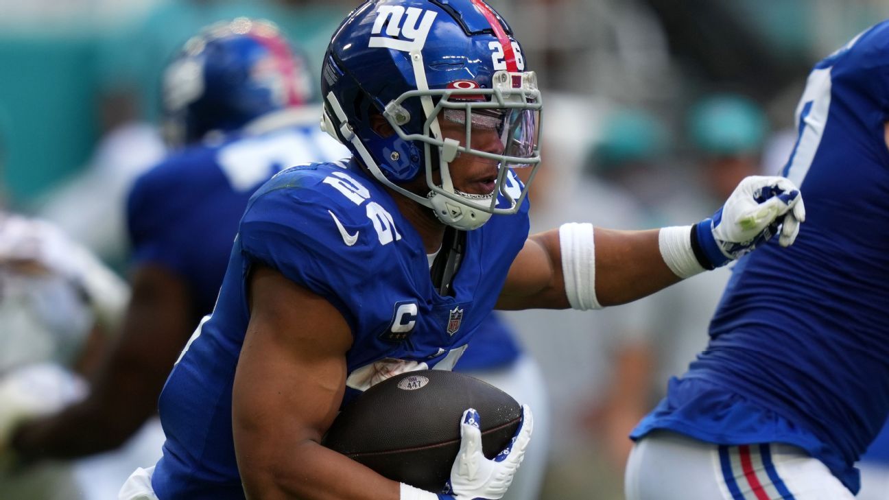 2022 NFL Draft: Giants' commitment to Saquon Barkley central to