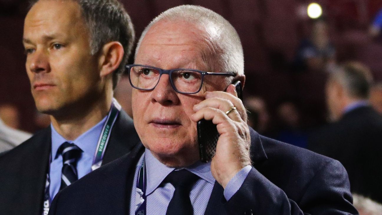 Canucks extend president of hockey operations Jim Rutherford - ESPN