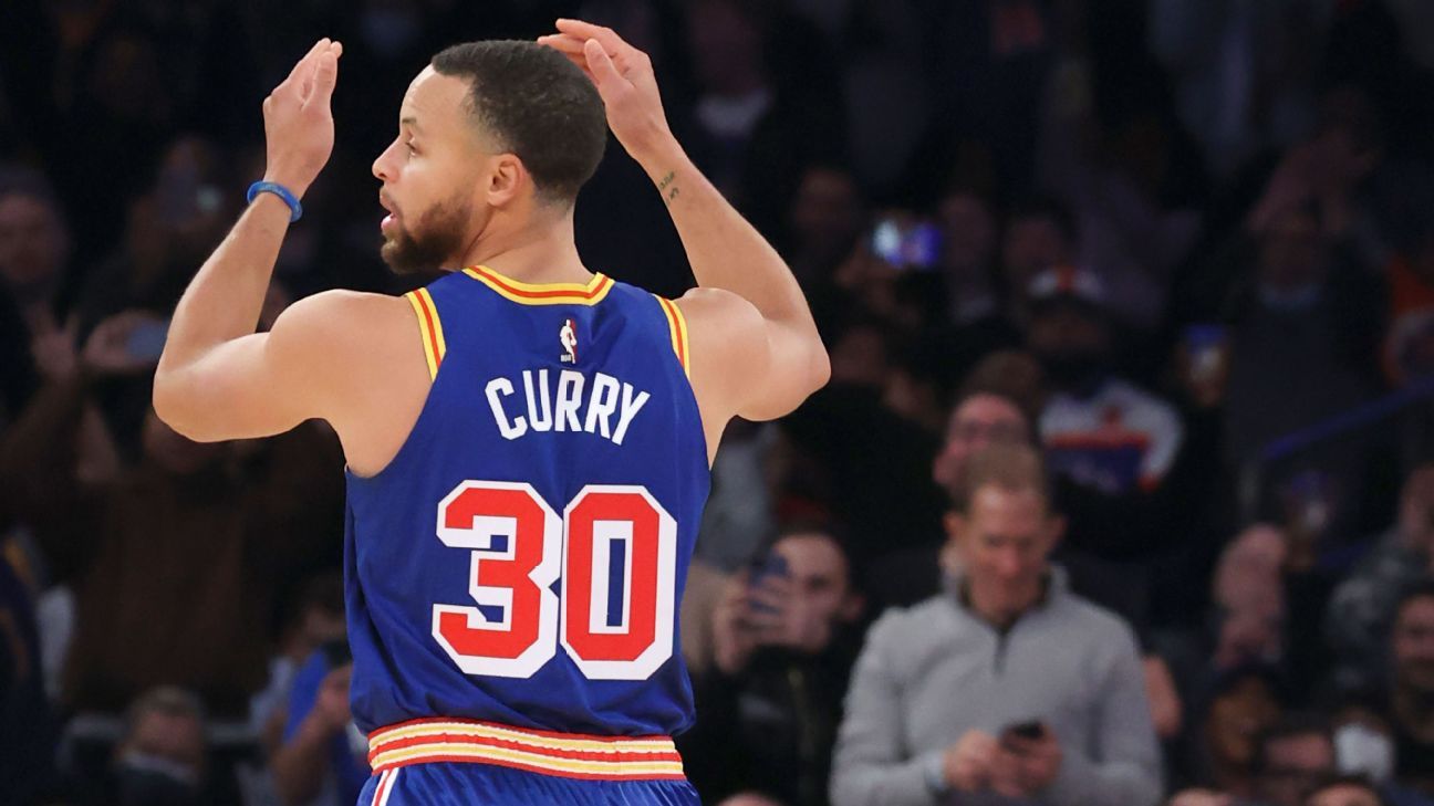 Golden State Warriors' Stephen Curry passes Ray Allen as NBA's all-time 3-point king