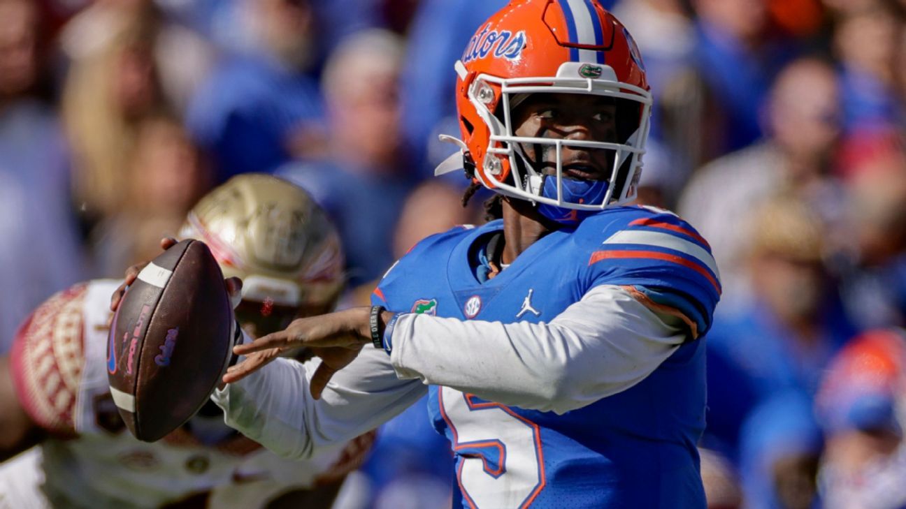 Florida transfer quarterback Emory Jones has committed to play at Arizona State