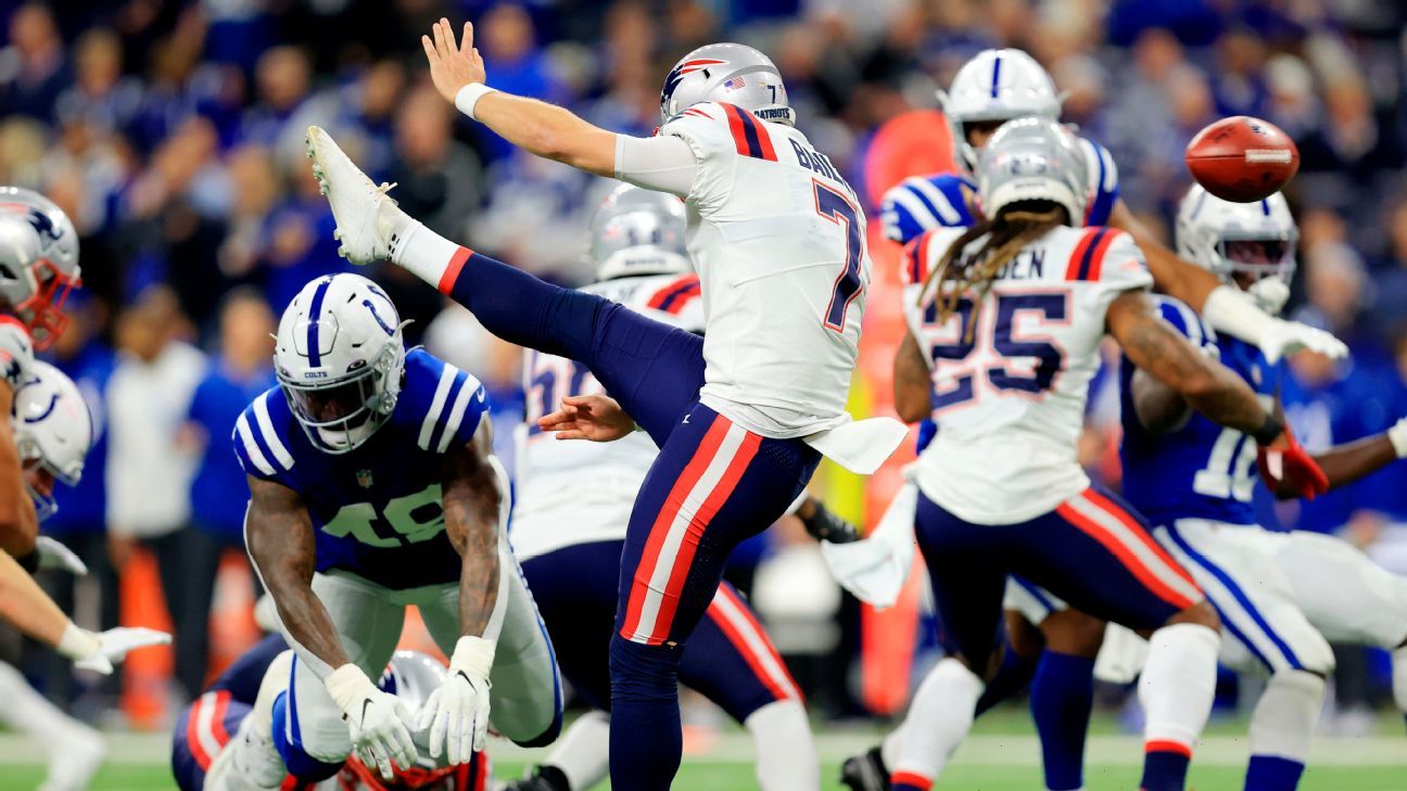 Indianapolis Colts score on thrilling blocked punt against New England