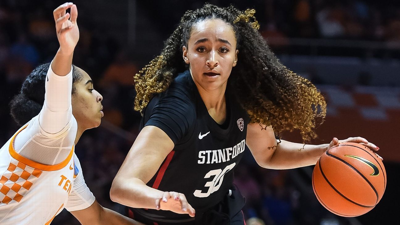 Stanford jumps four spots ahead of Final Four rematch with No. 1 South Carolina
