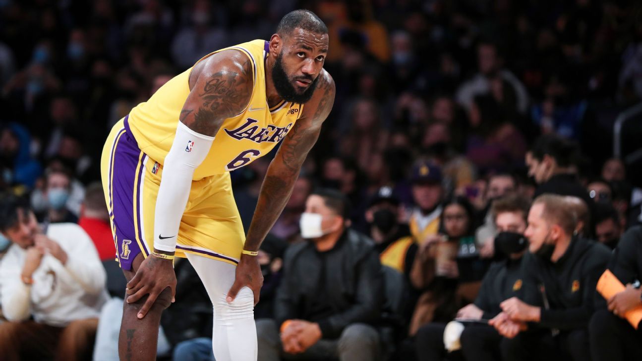 LeBron James – É difícil avaliar totalmente o LA Lakers 16-16 quando não éramos perfeitos