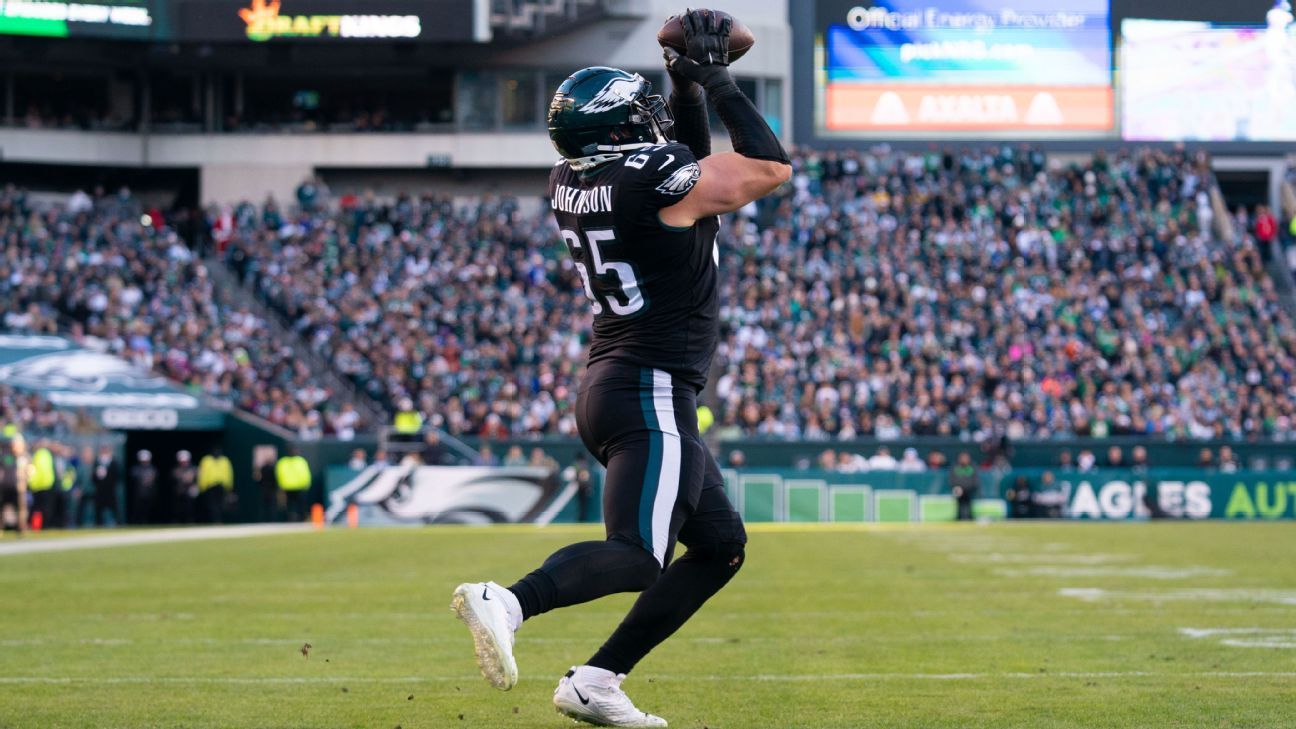 Why Lane Johnson's touchdown had a deeper meaning for the Eagles ESPN