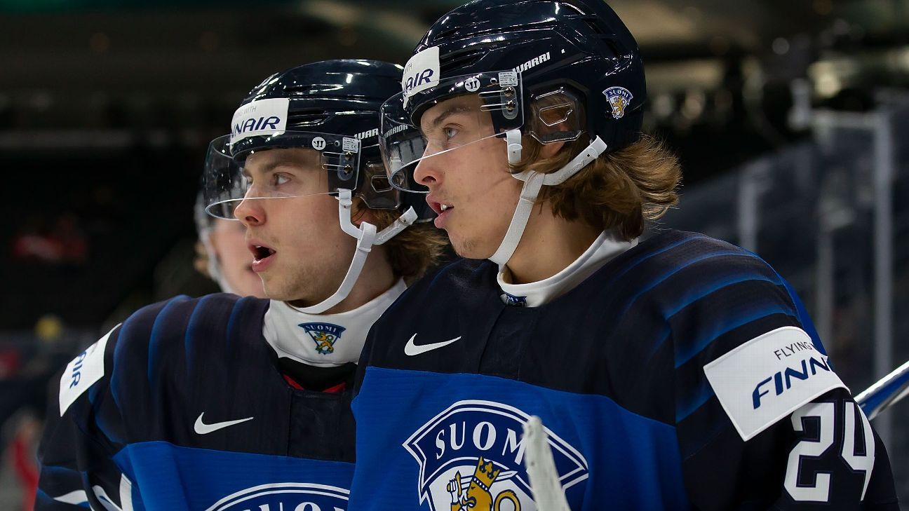 Finland Aatu Räty World Junior Hockey Championship 
