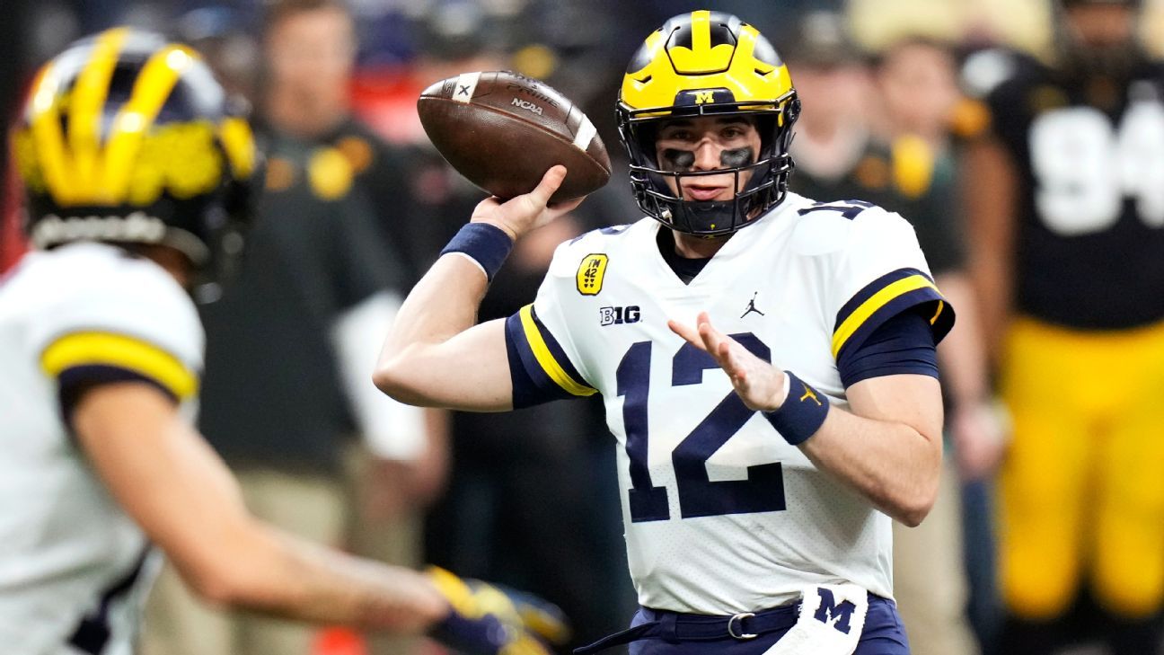 Michigan Wolverines to decide starting QB after Cade McNamara, J.J. McCarthy eac..