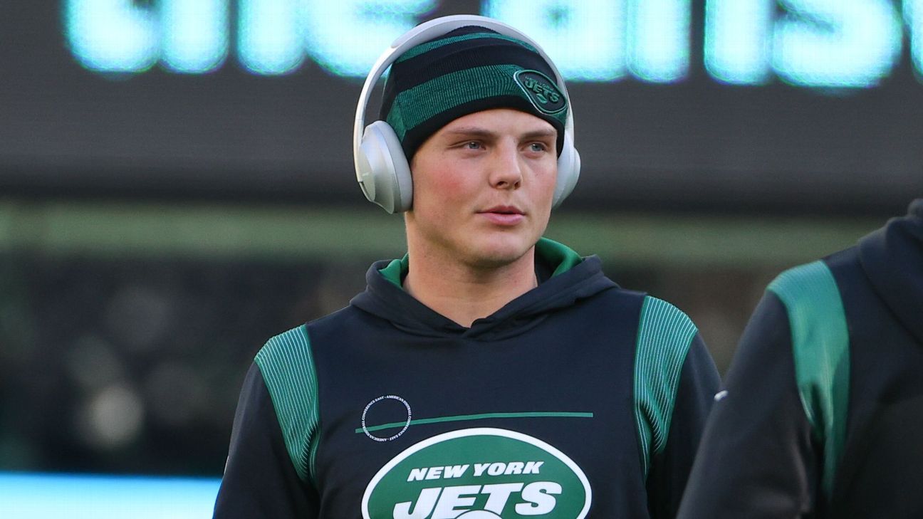 Game day at a Glance; Jets Prep for Battle Without Zach Wilson, Face Bears  at MetLife