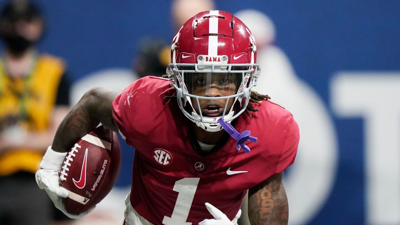 Jameson Williams: NFL draft projection from Mel Kiper for Alabama WR