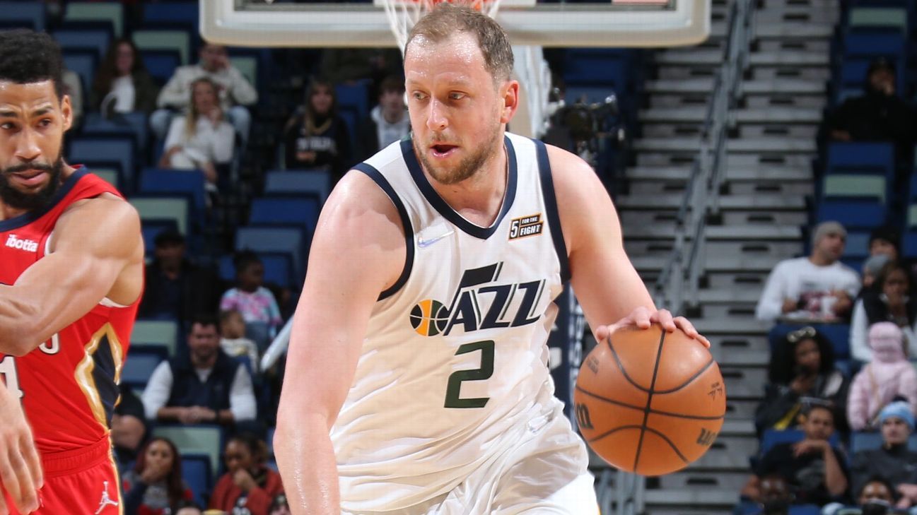 Headband Joe' Ingles returns as Utah Jazz ramp up preparations for season  restart in Orlando