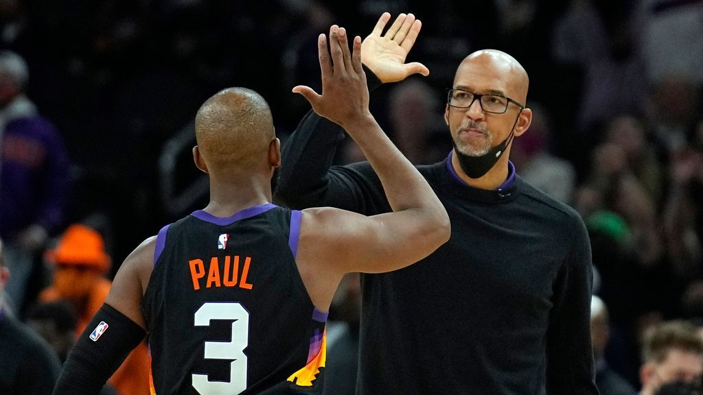 Monty Williams named NBA Coach of the Year after leading Phoenix Suns to league'..