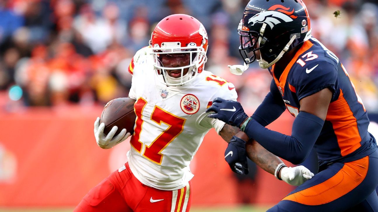 Kansas City Chiefs’ Mecole Hardman sees ‘opportunity’ after losing ‘once-in-a-generation’ WR Tyreek Hill