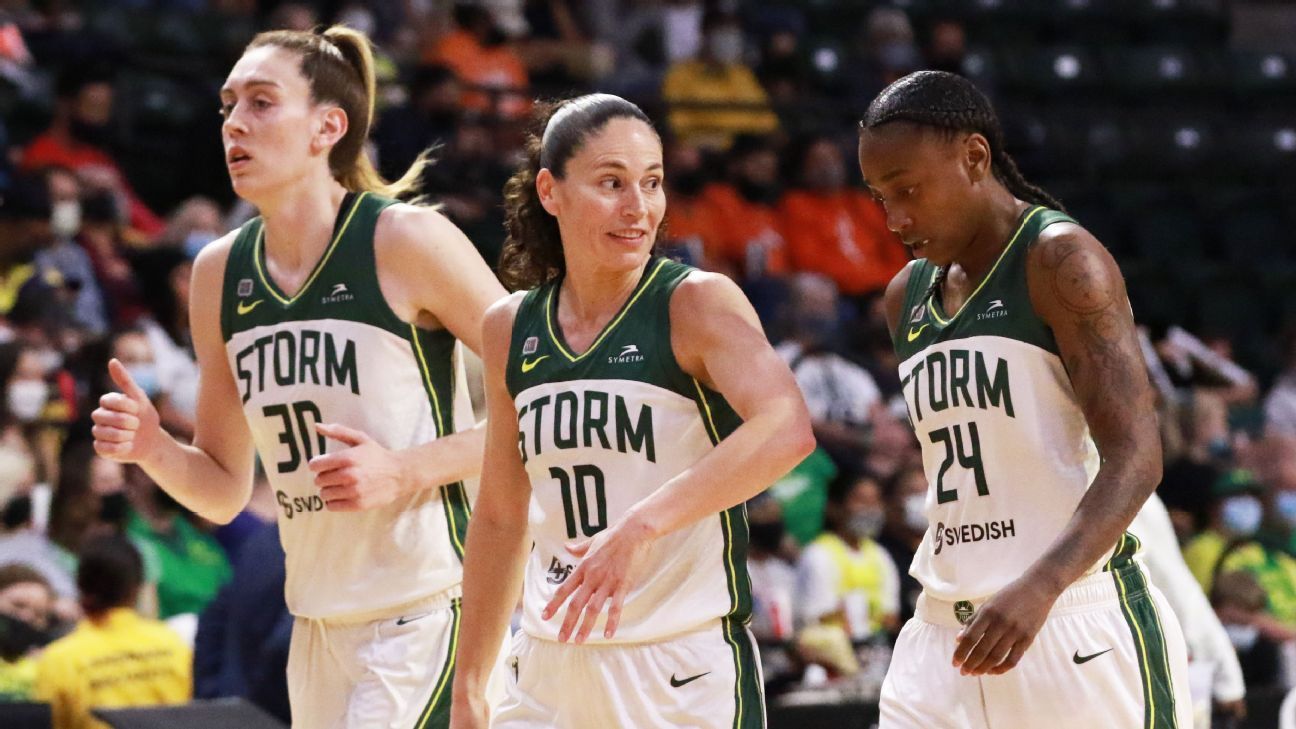 Seattle's Breanna Stewart and Sue Bird are basketball's perfect storm, WNBA