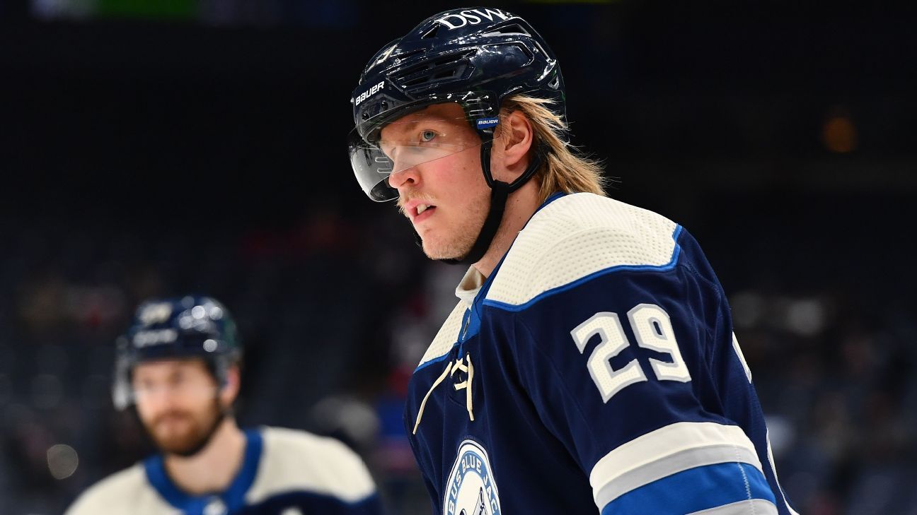 Columbus Blue Jackets send Pierre-Luc Dubois to Winnipeg Jets for Patrik  Laine in swap of disgruntled stars - ESPN