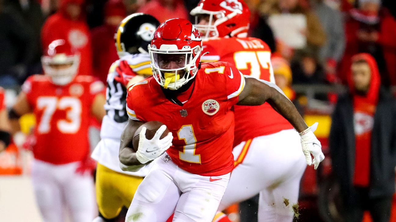 Jerick McKinnon gives Kansas City Chiefs something to think about