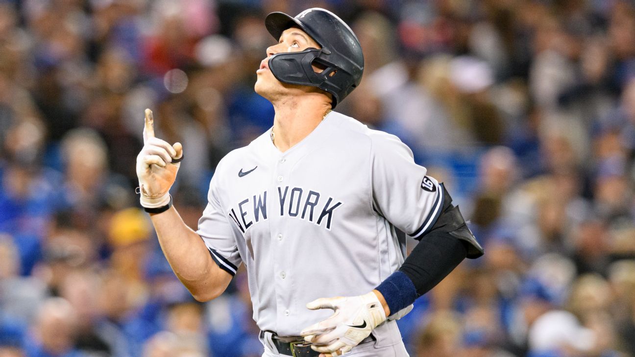 Aaron Judge to receive extension offer from New York Yankees, 'pencils down' by ..