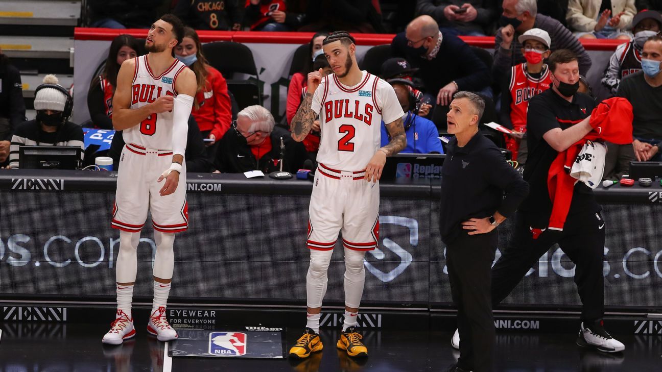 Bulls' Zach LaVine and Lonzo Ball to reunite, just not on the