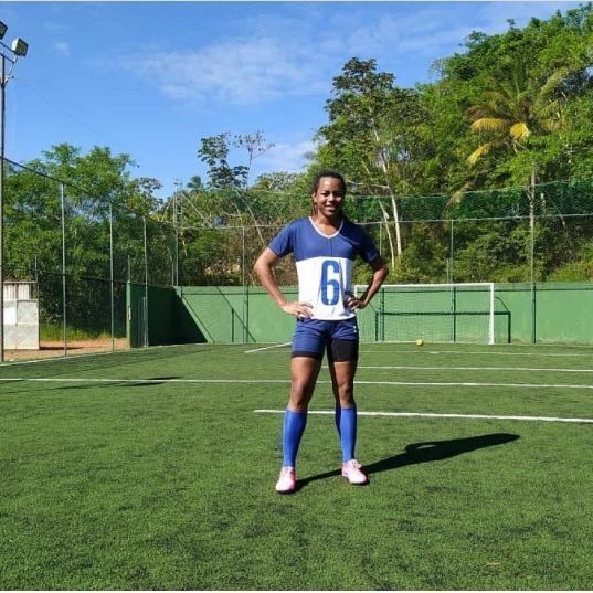 'Eu não sentia vontade de estar no meu corpo de antes': a história de Sheilla Souza, primeira jogadora transexual do futebol feminino no Brasil - ESPN.com.br