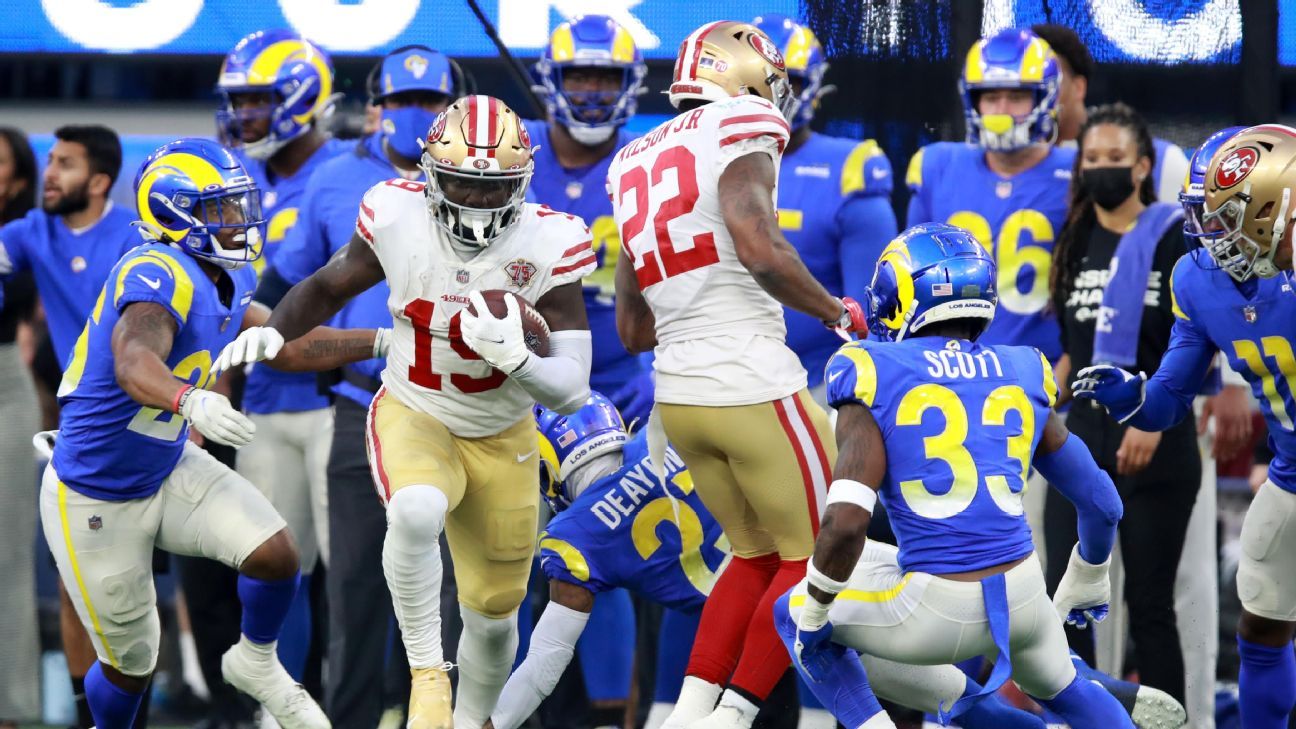 49ers 27-24 Rams (9 de Ene., 2022) Resultado Final - ESPN DEPORTES