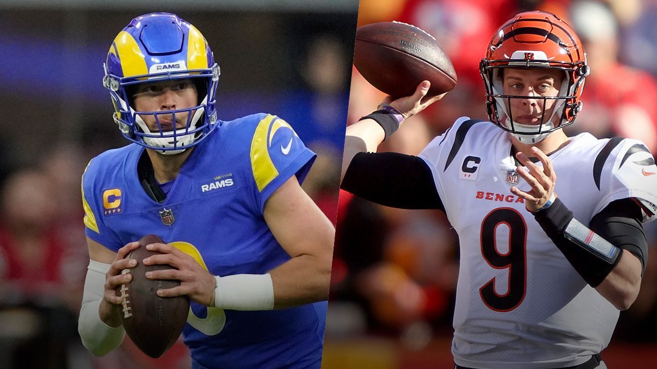 Matthew Stafford vs. Joe Burrow, polos opuestos en el Super Bowl - ESPN Matthew Stafford vs. Joe Burrow, polos opuestos en el Super Bowl - ESPN