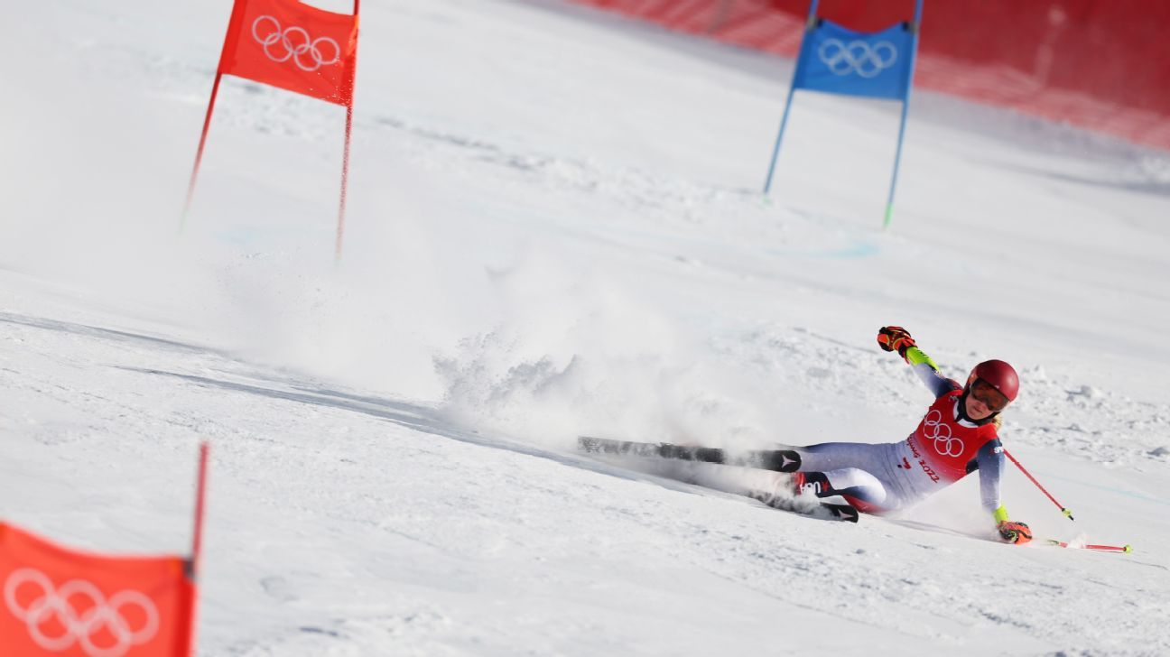Defending Olympic champion Mikaela Shiffrin out of women's giant slalom