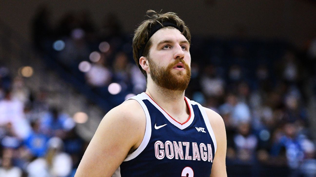 Gonzaga tabbed as NCAA men's basketball selection committee's top overall seed; ..
