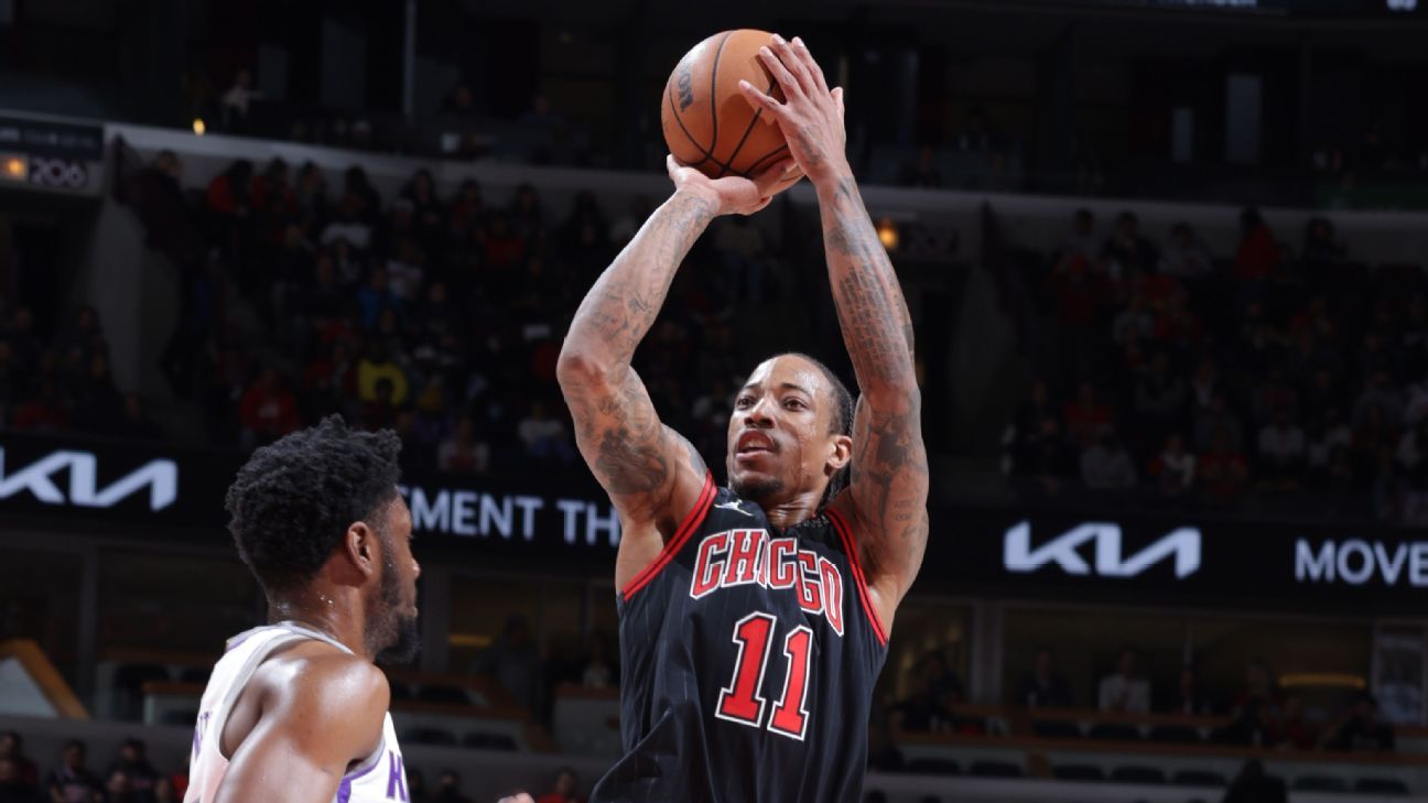 NBA: DeMar DeRozan carries Bulls past Wizards