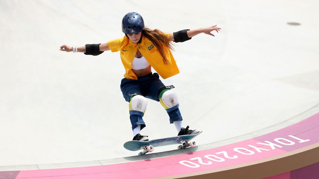 Finalista em Tóquio, Yndiara Asp destaca valores do skate 'Essas