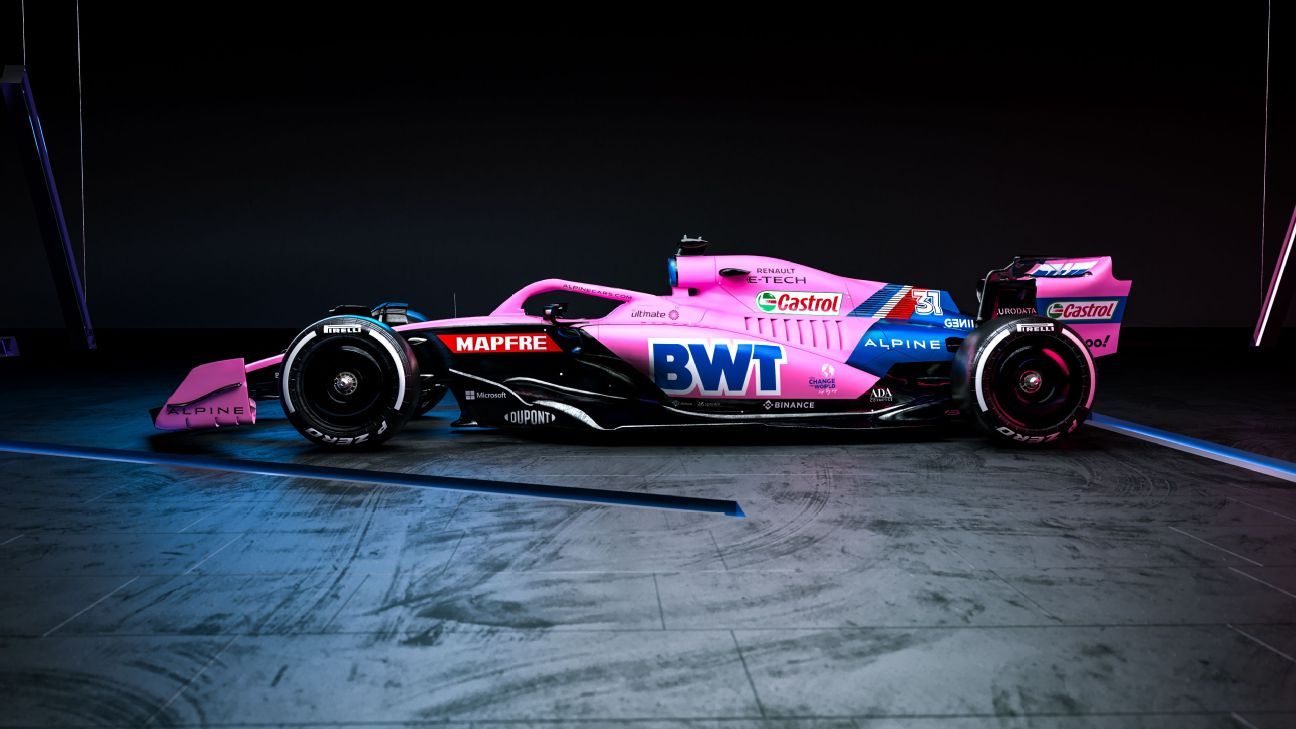 Alpine unveils two liveries, will start season in pink Car News Alley