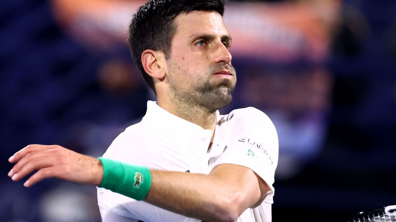 Novak Djokovic, 'satisfied with my tennis,' wins first match of his year as Duba..