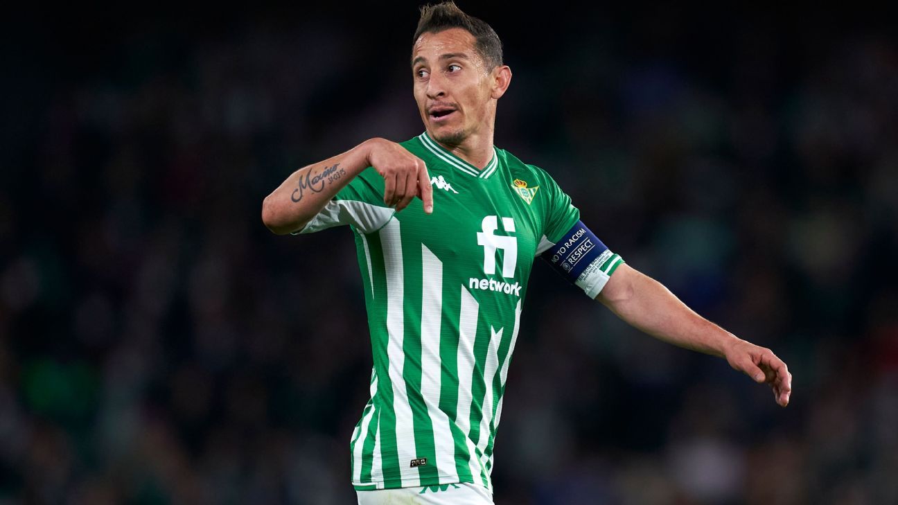 Andrés Guardado, ilusionado por seguir en el Real Betis - AS México