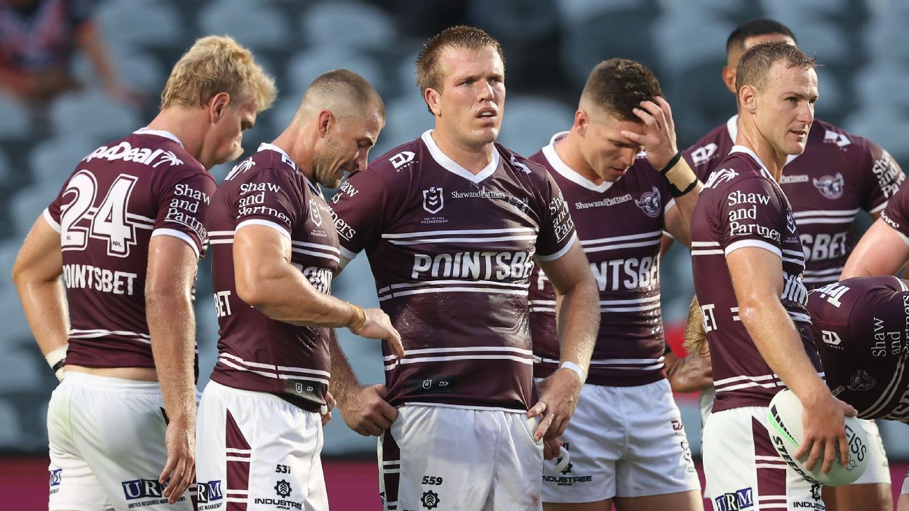 Manly Sea Eagles Team List Round 14