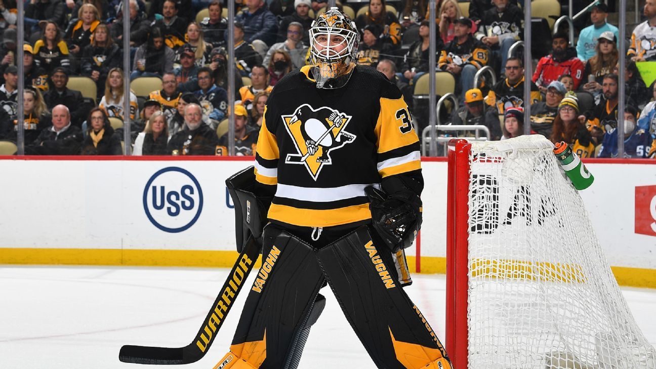 Penguins goalie Jarry to return against Islanders