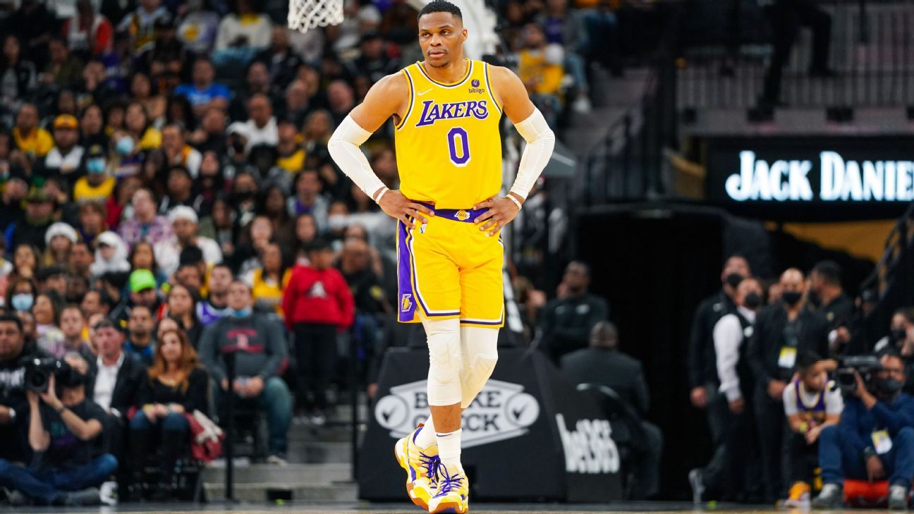 Lakers' Russell Westbrook speaks out about harassment family has been subject to..