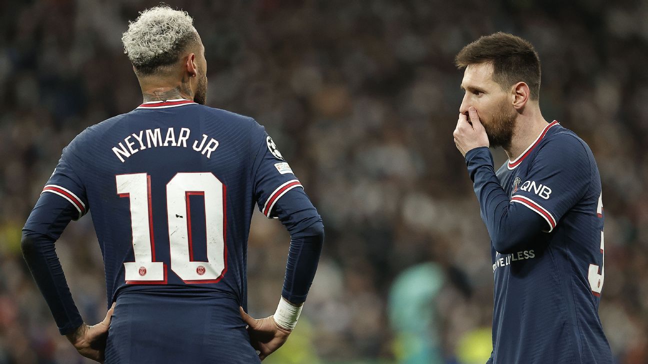 Messi, Neymar booed by PSG fans in first match after Champions League nightmare