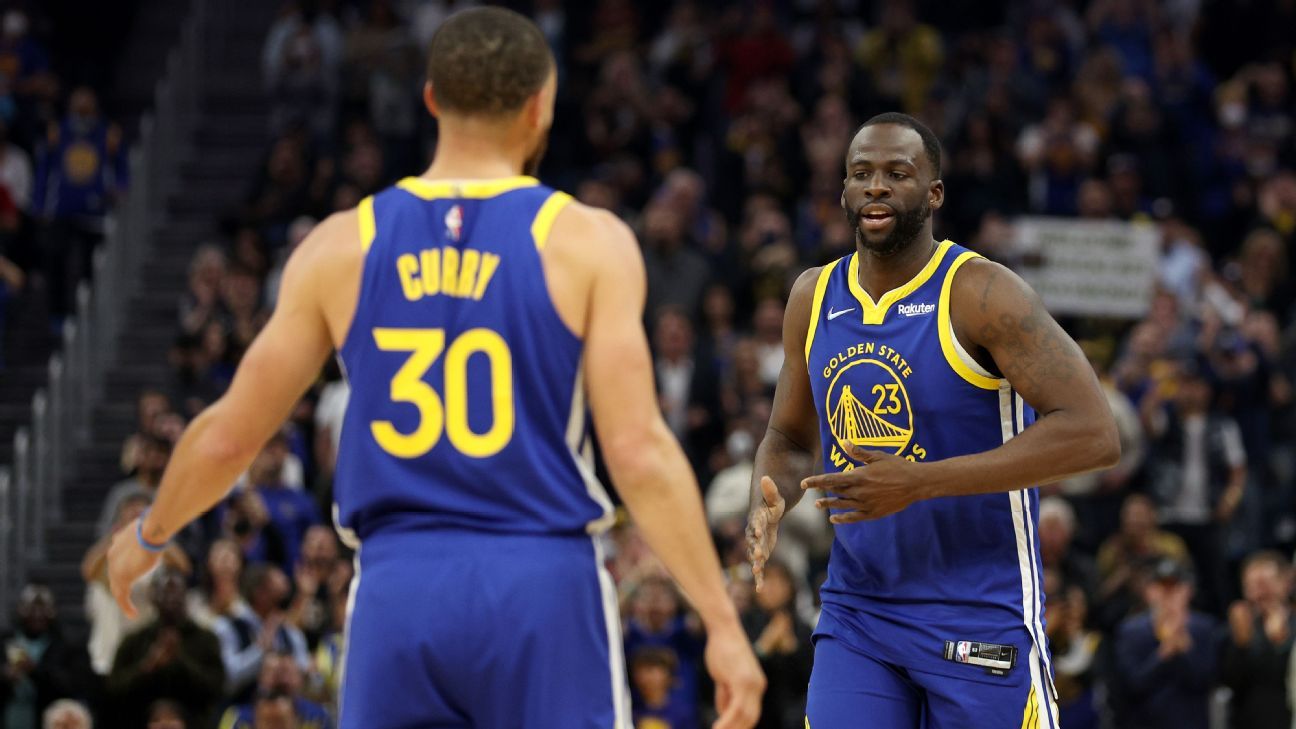 Draymond Green energizes Golden State Warriors in return, helps fuel Stephen Cur..