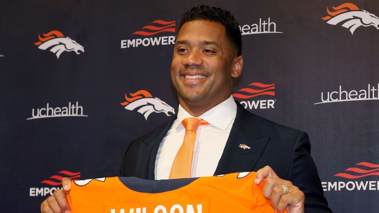 Russell Wilson calls Denver Broncos 'perfect fit' as deal with