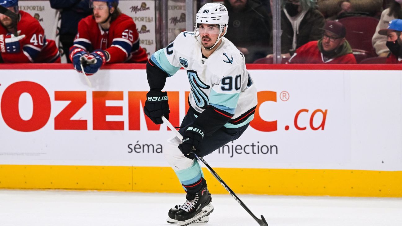 Washington Capitals get forward Marcus Johansson in trade with Seattle