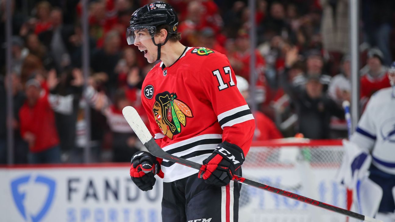 Inside Dominik Kubalik's journey to the Chicago Blackhawks' top