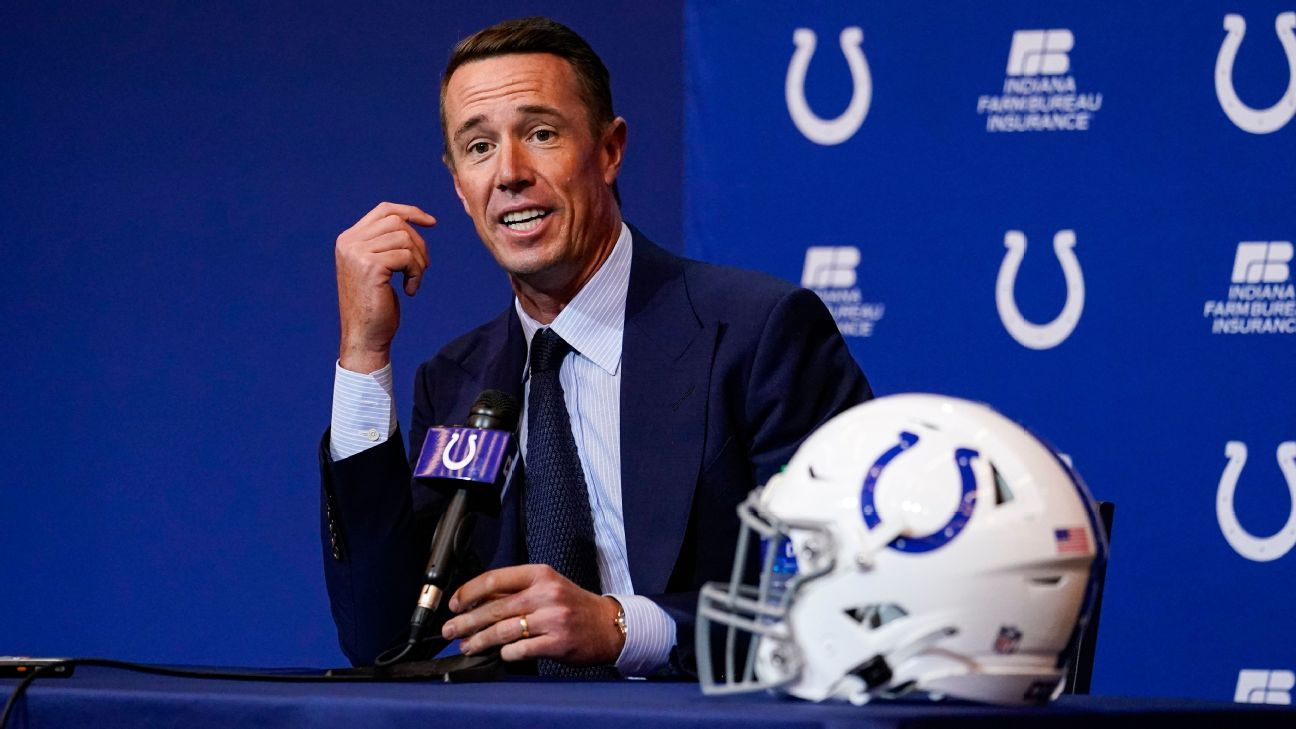 Indianapolis Colts QB Matt Ryan says 'time was right' for change after 14 season..