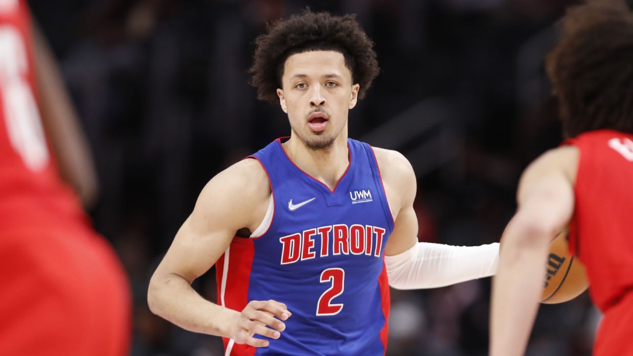 Pistons' Cade Cunningham has season-ending shin surgery