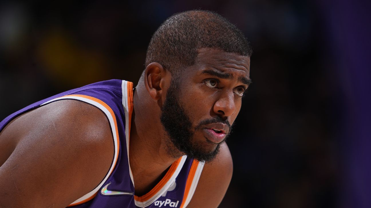Phoenix Suns clinch top seed in NBA playoffs in Chris Paul's return from broken ..