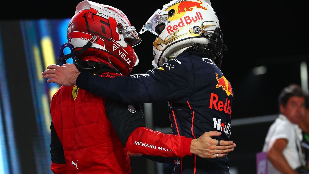 Max Verstappen Charles Leclerc entertain but shadow hangs over Saudi Arabian GP – ESPN