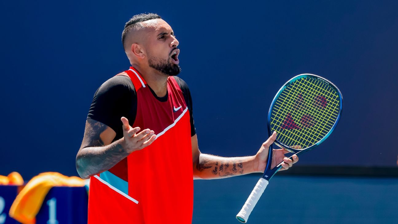 Kyrgios no se calló y habló del punto que le sacó Bernardes