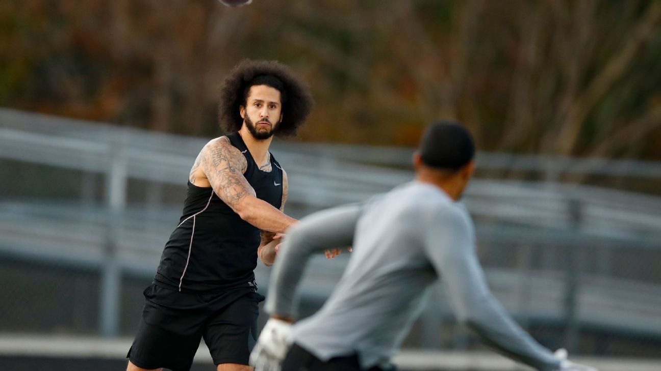 Colin Kaepernick Shows Off Skills At Michigan Spring Game, 44% OFF