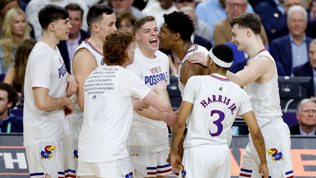 Social media erupts for Kansas Jayhawks' NCAA tournament win over Villanova Wild..