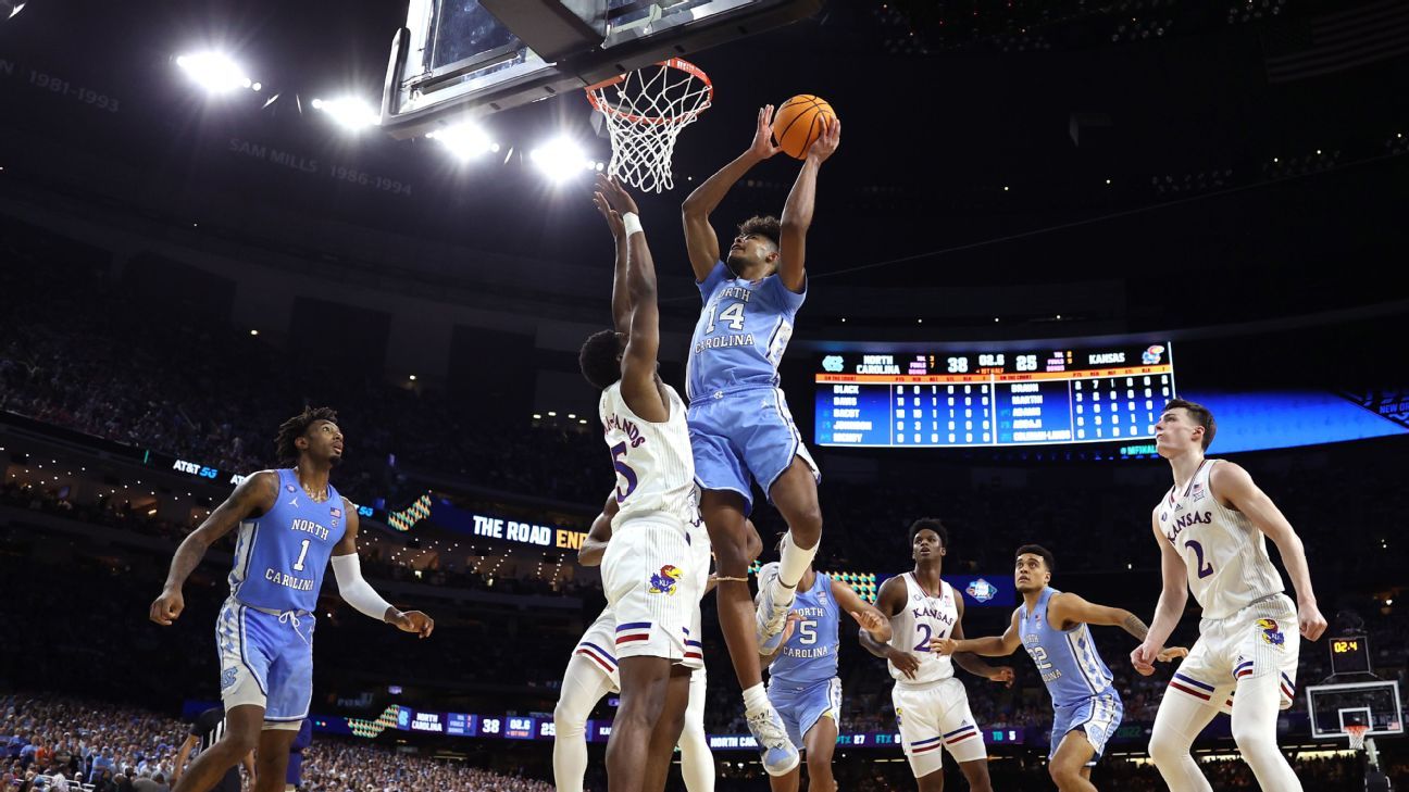 Best plays, moments and breakdown of North Carolina Tar Heels vs. Kansas Jayhawk..