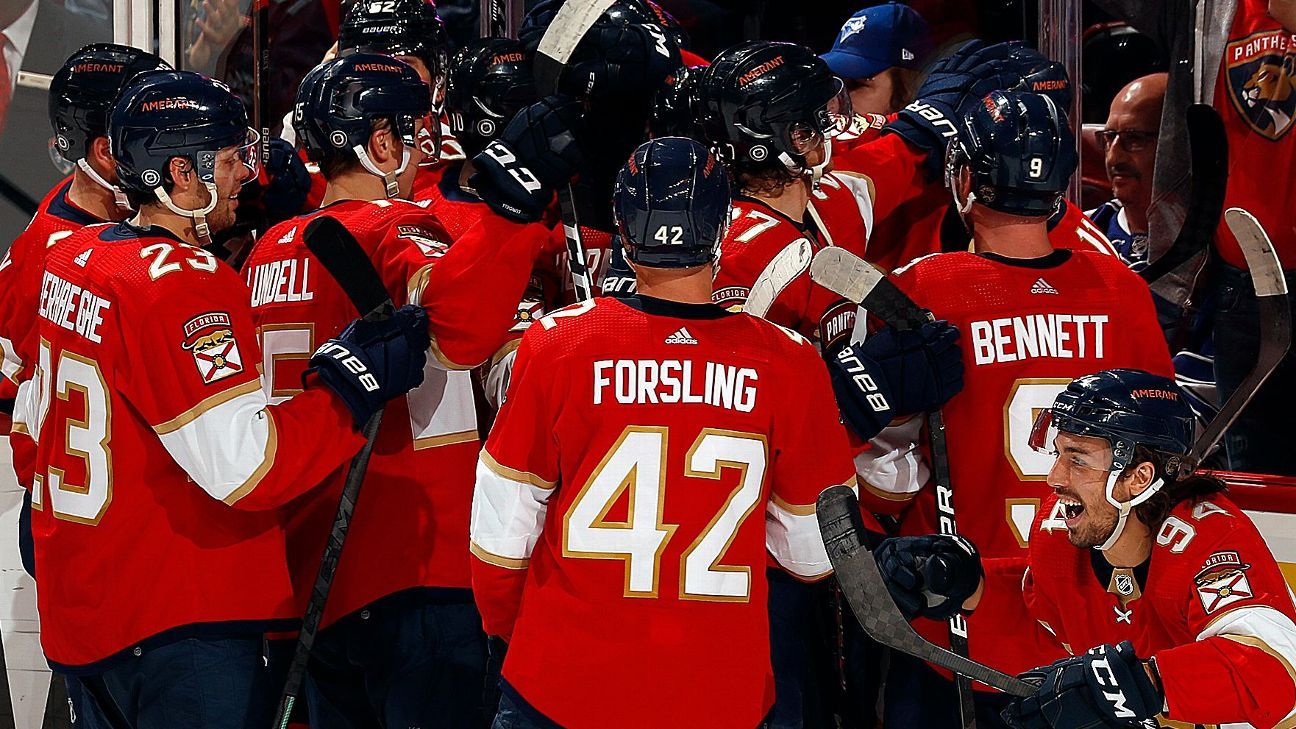 Florida Panthers 2023 NHL Eastern Conference Champions Roster 3D