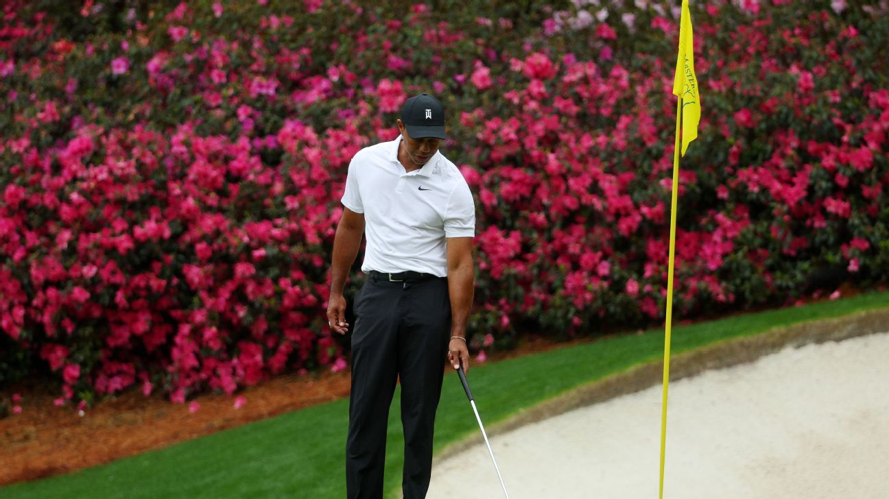 Tiger Woods 'ready to go' for Masters, Fred Couples says, after nine practice ho..