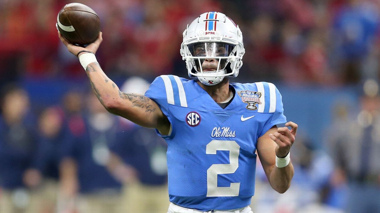 NFL draft 2022 quarterback-only seven-round mock drafts