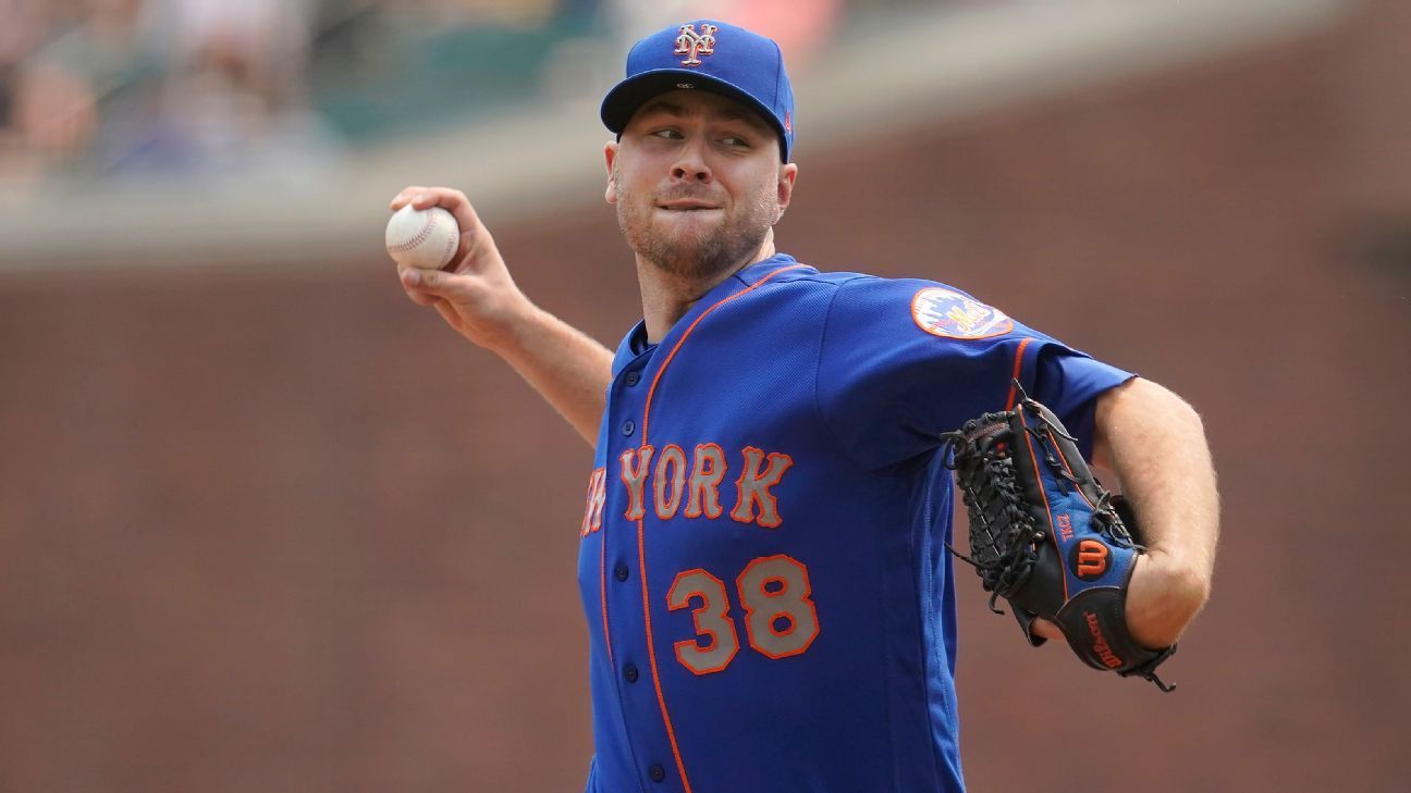 Mets put RHP Megill on injured list with biceps tendinitis